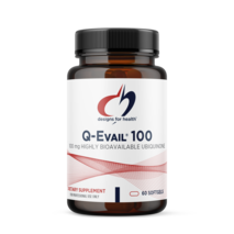 Q-Evail® 100 mg, 60 softgels